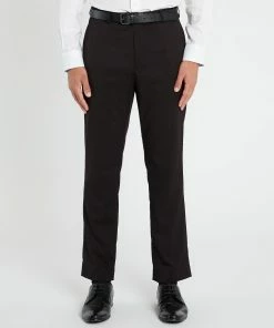 Van Heusen Slim Fit Business Trousers Black