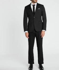 Van Heusen Nailhead Trousers Black -Men's Pants Online Shop http3A2F2Fstatic.theiconic.com .au2Fp2Fvan heusen 7105 1958241 5