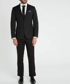 Van Heusen Slim Fit Business Trousers Black -Men's Pants Online Shop http3A2F2Fstatic.theiconic.com .au2Fp2Fvan heusen 7107 6858241 5