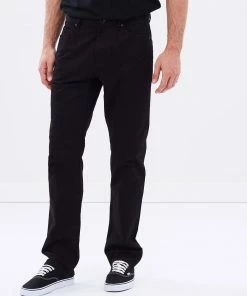 Volcom Solver 5 Pocket Twill Pants Black