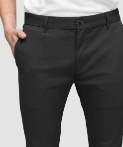 Wayver Slim Stretch Chinos Charcoal -Men's Pants Online Shop http3A2F2Fstatic.theiconic.com .au2Fp2Fwayver 0393 1795411 4