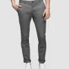 Wayver Slim Stretch Chinos Smoke