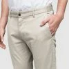 Wayver Slim Stretch Chinos Pebble