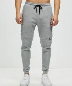 WNDRR Hoxton V2 Tech Trackpants Grey Marle