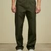 Wood Wood Stanley Twill Trousers Olive