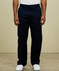 Wood Wood Stefan Classic Trousers Navy
