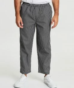 X-Large Pinstripe 91 Pants Black