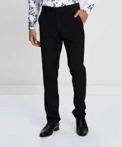 Yd. Aston Skinny Fit Dress Pants BLACK