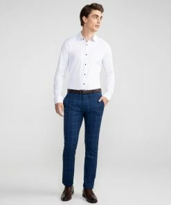 Yd. Wolfe Check Skinny Dress Pant BLUE -Men's Pants Online Shop http3A2F2Fstatic.theiconic.com .au2Fp2Fyd 4788 2801511 5