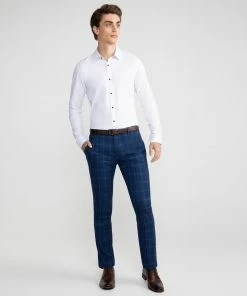 Yd. Wolfe Check Skinny Dress Pant BLUE -Men's Pants Online Shop http3A2F2Fstatic.theiconic.com .au2Fp2Fyd 4790 2801511 6