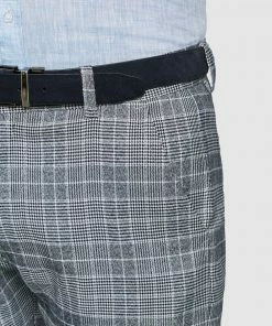 Yd. Pow Check Skinny Chinos DARK BLUE -Men's Pants Online Shop http3A2F2Fstatic.theiconic.com .au2Fp2Fyd 6571 0139901 3