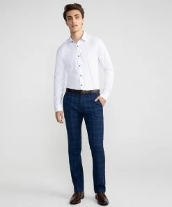 Yd. Wolfe Check Slim Dress Pant BLUE -Men's Pants Online Shop http3A2F2Fstatic.theiconic.com .au2Fp2Fyd 7161 1230511 6