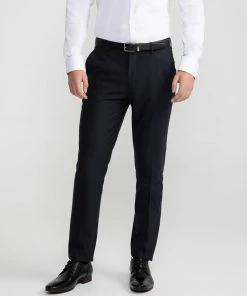 Yd. Roma Slim Dress Pant CHARCOAL