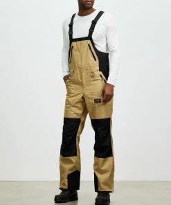 Yuki Threads Northbound Bib & Brace Tan & Black