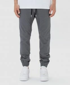Zanerobe Sureshot Cord Joggers Grey