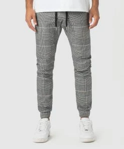 Zanerobe Check Sureshot Joggers Grey